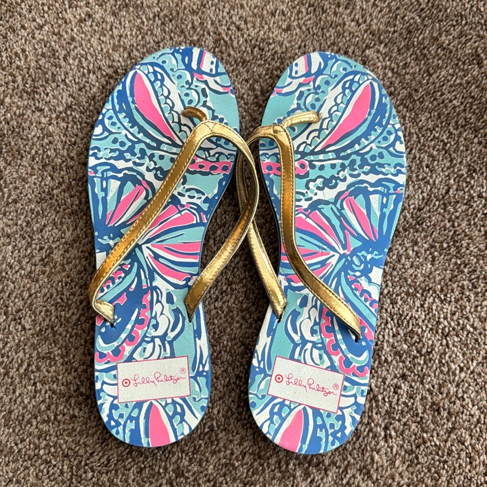 Lilly Pulitzer for Target sandals